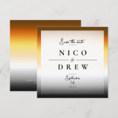 Elegante Beer Pride Bruiloft  Save The Date (Voorkant / Achterkant)