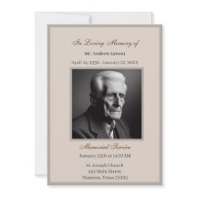 Elegante begrafenis/herdenkingsceremonie