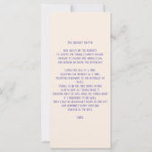 Elegante begrafenis herdenkingsdienst Bladwijzer K (Achterkant)