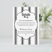 Elegante behuizing Kaart (Staand voorkant)