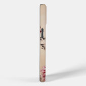 elegante  beige bloemeniPhone 7 hoesje (Achterkant / Rechts)