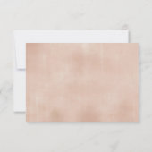 Elegante Beige Boho Pampagras Dankuwelkaart Bedankkaart (Achterkant)