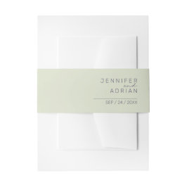Elegante Beige Minimale Moderne Uitnodiging Belly Uitnodigingen Wikkel
