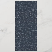 Elegante Beige Minimalistische Menu (Achterkant)