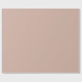 Elegante Beige Plain Solid Color D2AFA1 Cadeaupapier (Vlak)