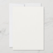 Elegante Beige Save the Date Trouw (Achterkant)