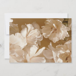 Elegante Beige Tulpen. lente esthetiek Bedankkaart