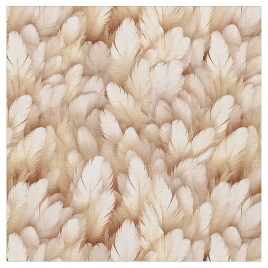 Elegante beige veren stof (Close Up)