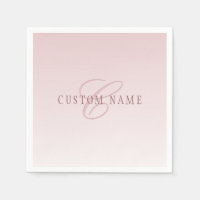 Elegante belettering en monogram | Roos Ombre