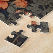 Elegante berggeit William Morris geïnspireerd Legpuzzel (Zijkant)