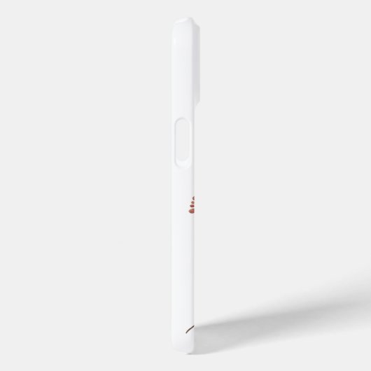 Elegante Berry Krans Foto Kerstmis Case-Mate iPhone Case (Achterkant / Rechts)