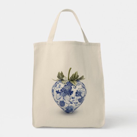 Elegante bes tote bag (Achterkant)