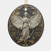 Elegante Beschermengel Kerst Ornament (Links)