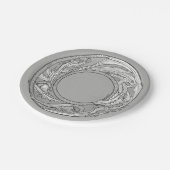 Elegante beschikbare document Borden Papieren Bordje (Gekanteld)