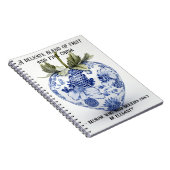 Elegante bessen notitieboek (Rechterzijde)