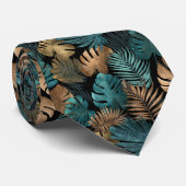 Elegante beste geschenken voor mannen Tropische bl Stropdas (Opgerold)