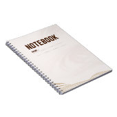 Elegante beste klassieke vibes notitieboek (Rechterzijde)