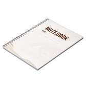 Elegante beste klassieke vibes notitieboek (Linkerzijde)