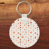 Elegante Beste Moeder Ooit Boho Sleutelhanger Moed (Achterkant)