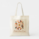 Elegante Beste Moeder Ooit Boho Tote Tas Cadeau (Achterkant)