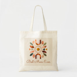 Elegante Beste Moeder Ooit Boho Tote Tas Cadeau