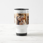 Elegante Beste Moeder Ooit Custom Family Photo Col Reisbeker (Center)