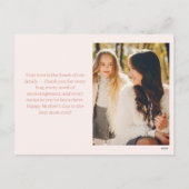 Elegante beste moeder ooit | Moederdag Feestdagenkaart (Achterkant)