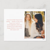 Elegante beste moeder ooit | Moederdag Feestdagenkaart (Achterkant)