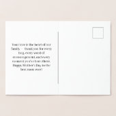 Elegante beste moeder ooit | Moederdag Folie Kaarten (Binnen)