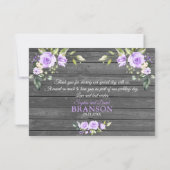 Elegante Bestemming Goud Wereldkaart Trouwdag Bedankkaart (Achterkant)