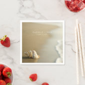 Elegante bestemming strand bruiloftsreceptie servet (Insitu)