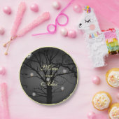 Elegante betoverde Forest Gothic Papieren Bordje (Feest)