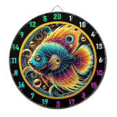 Elegante Betta Dartboard Wall Display Dartbord (Voorkant)