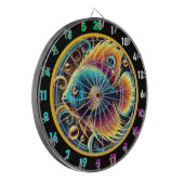 Elegante Betta Dartboard Wall Display Dartbord (Voorkant Links)