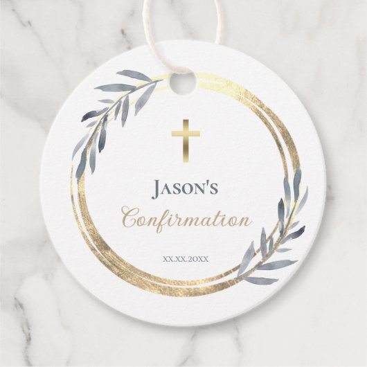 elegante bevestiging bedankjes labels (Voorkant)