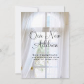 Elegante Bewegende Aankondiging Nieuw Adres (Voorkant)