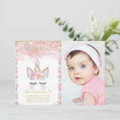 Elegante bewerkbare feestuitnodiging kaart (Staand voorkant)