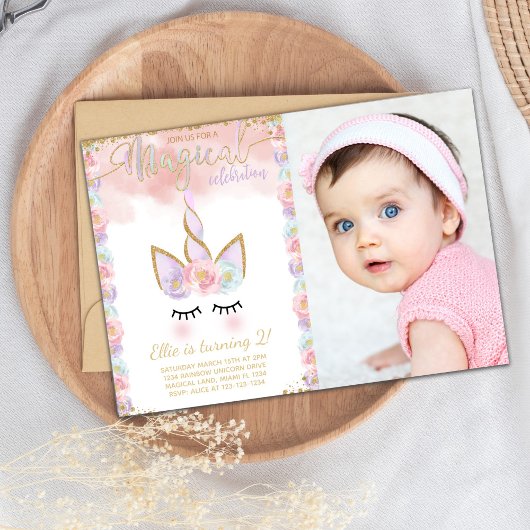 Elegante bewerkbare feestuitnodiging kaart