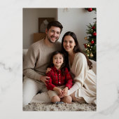 Elegante bewerkbare kerst Kaart Sjabloon vakantie (Achterkant)