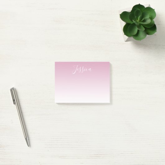 Elegante & bewerkbare kleur Ombre Post-it® Notes (Kantoor)