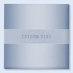 Elegante bewerkbare monogram script lettertype   B Magneet