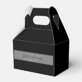 Elegante bewerkbare script zakelijke naam/andere t bedankdoosjes (Voorkant Zijde)