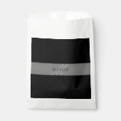 Elegante bewerkbare script zakelijke naam/andere t bedankzakje (Voorkant)