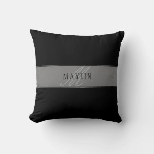 Elegante bewerkbare script zakelijke naam/andere t kussen