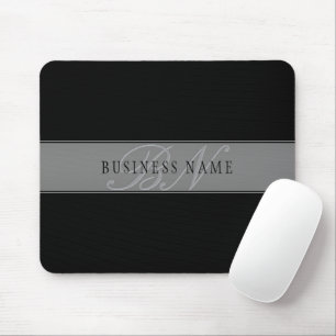 Elegante bewerkbare script zakelijke naam/andere t muismat