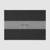 Elegante bewerkbare script zakelijke naam/andere t tissuepapier (Voorkant)