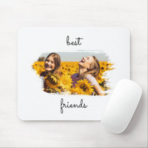 Elegante BFF Beste Vrienden Voor Altijd Muismat