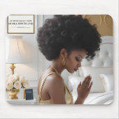 Elegante biddende moeder Muismat (Voorkant)