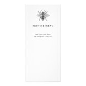 Elegante bij | Menu Business Service (Voorkant)