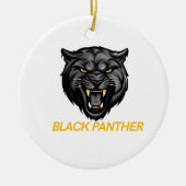 Elegante Black Panther ornamenten (Voorkant)